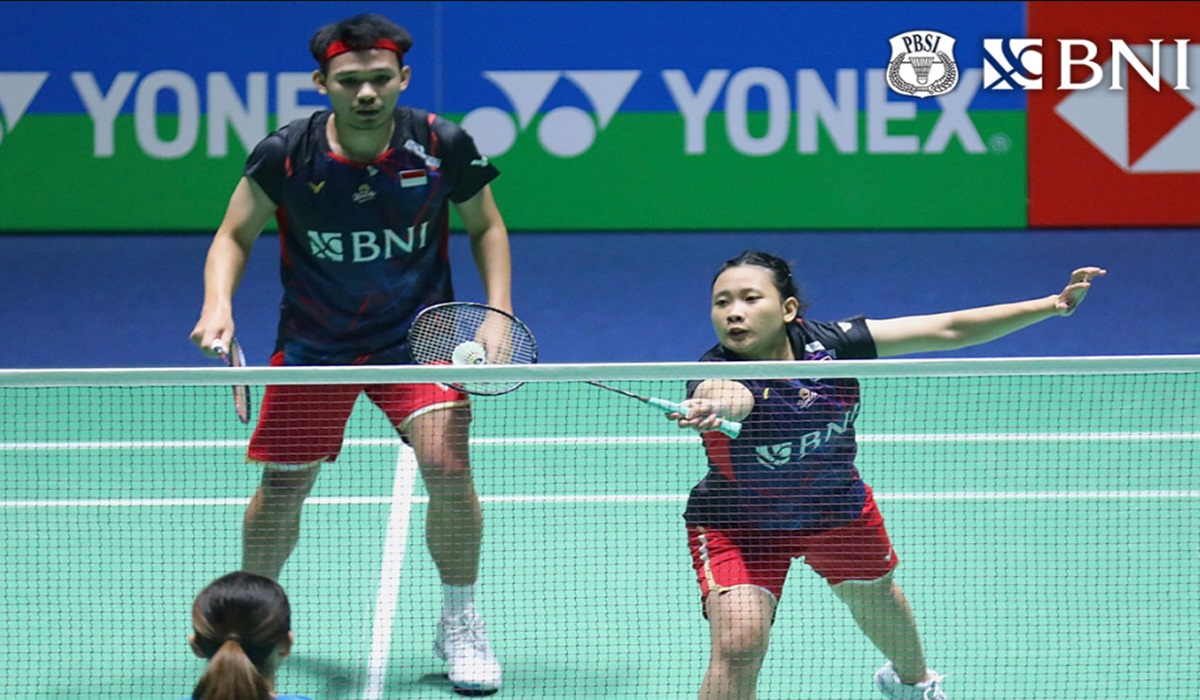 Ganda campuran Indonesia Rinov Rivaldy/Pitha Haningtyas Mentari