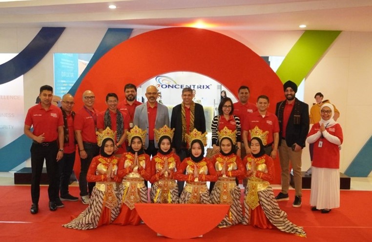 Acara penandatanganan kerja sama antara Home Credit dengan Concentrix + Webhelp di Yogyakarta, Senin (18/3). 