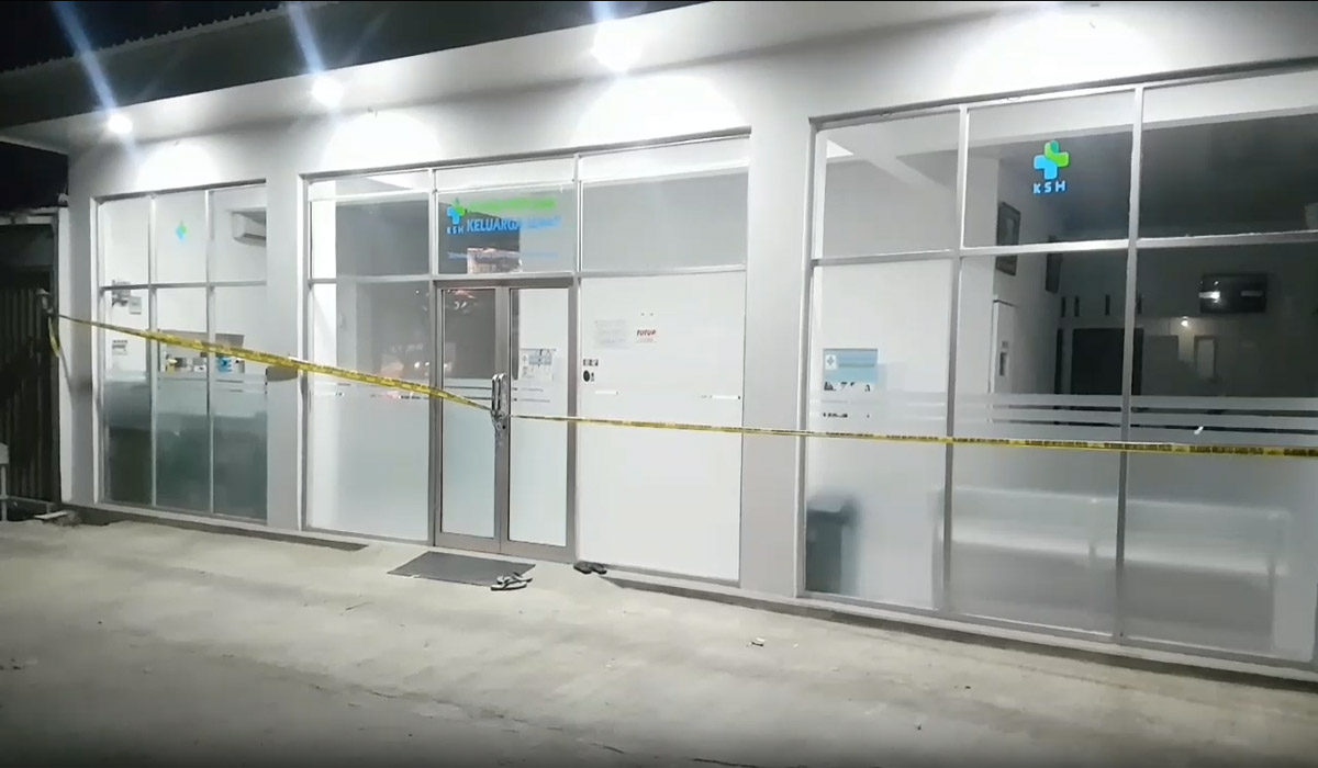 Usai penangkapan Sunaryanto, dokter gadungan di  Kabupaten Bekasi, Jawa Barat, kini klinik yang digunakan pelaku praktek sepi.