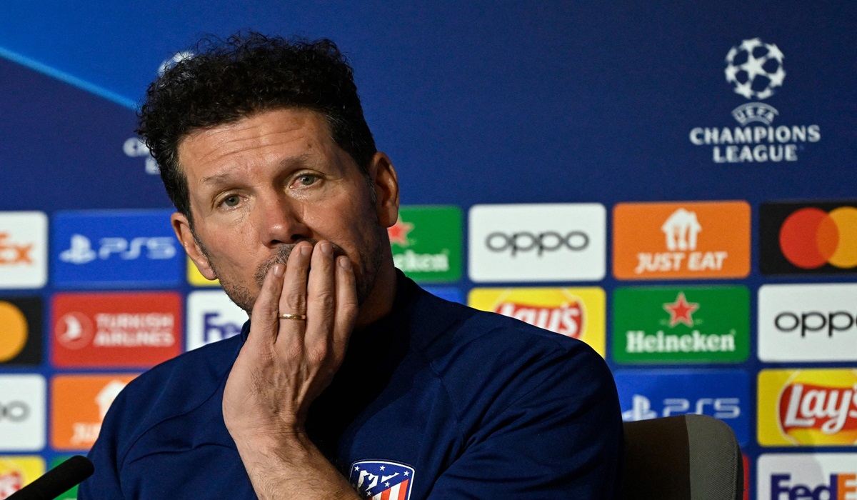 Pelatih Atletico Madrid Diego Simeone
