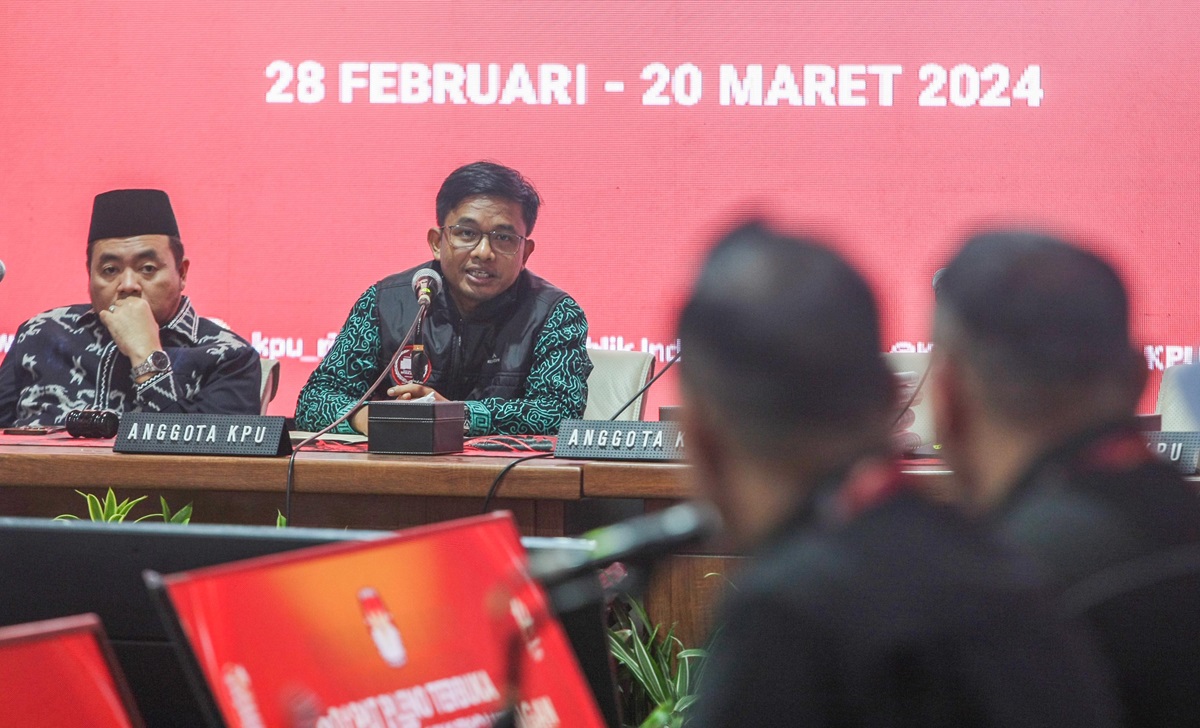 Sebagai penyelenggara pemilu, kpu akan mempertahakan hasil Pemilu 2024 yang telah diumumkan Rabu (20/3).