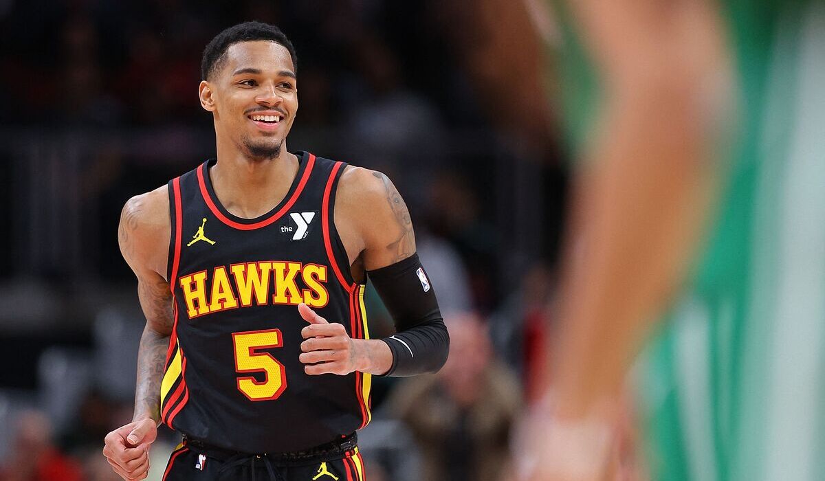 Pebasket NBA tim Atlanta Hawks, Dejounte Murray.