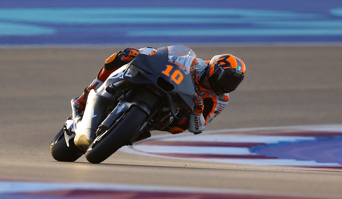 Pembalap Repsol Honda Luca Marini