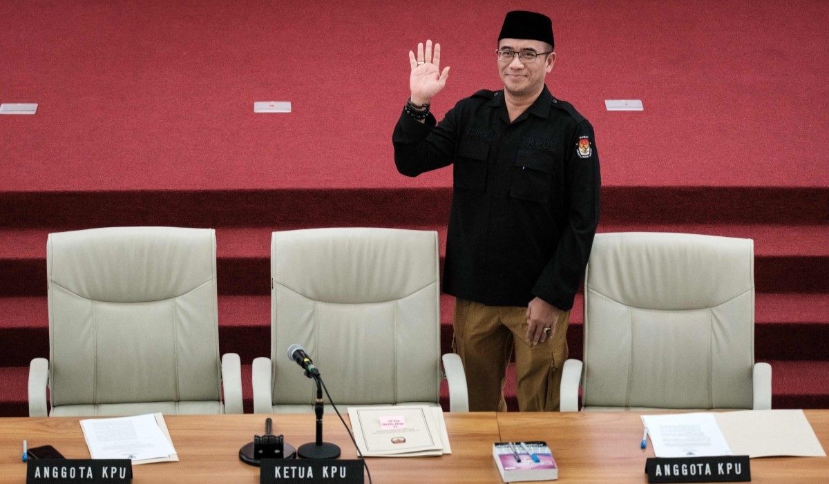 Ketua KPU RI Hasyim Asy'ari