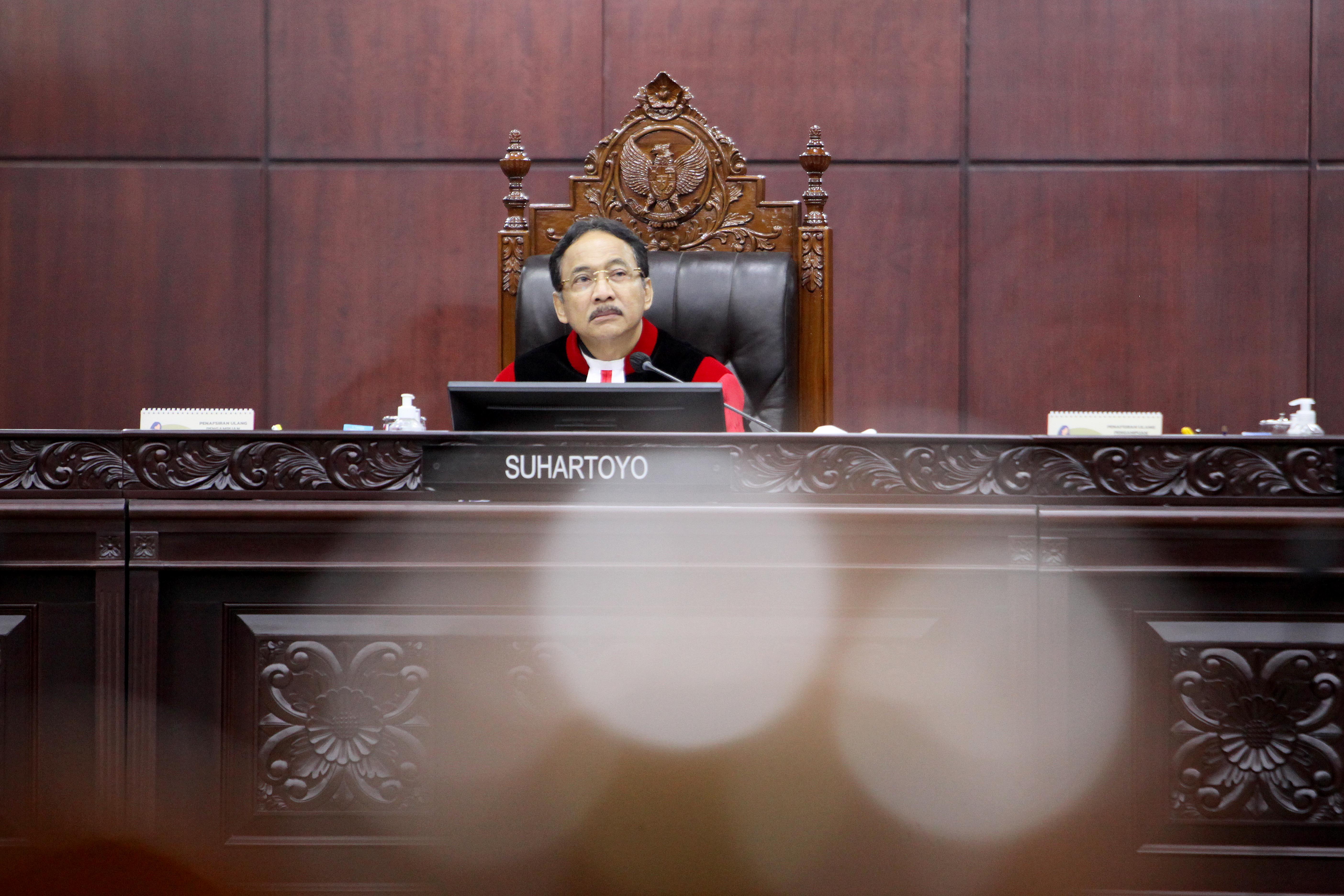 Ketua MK Suhartoyo