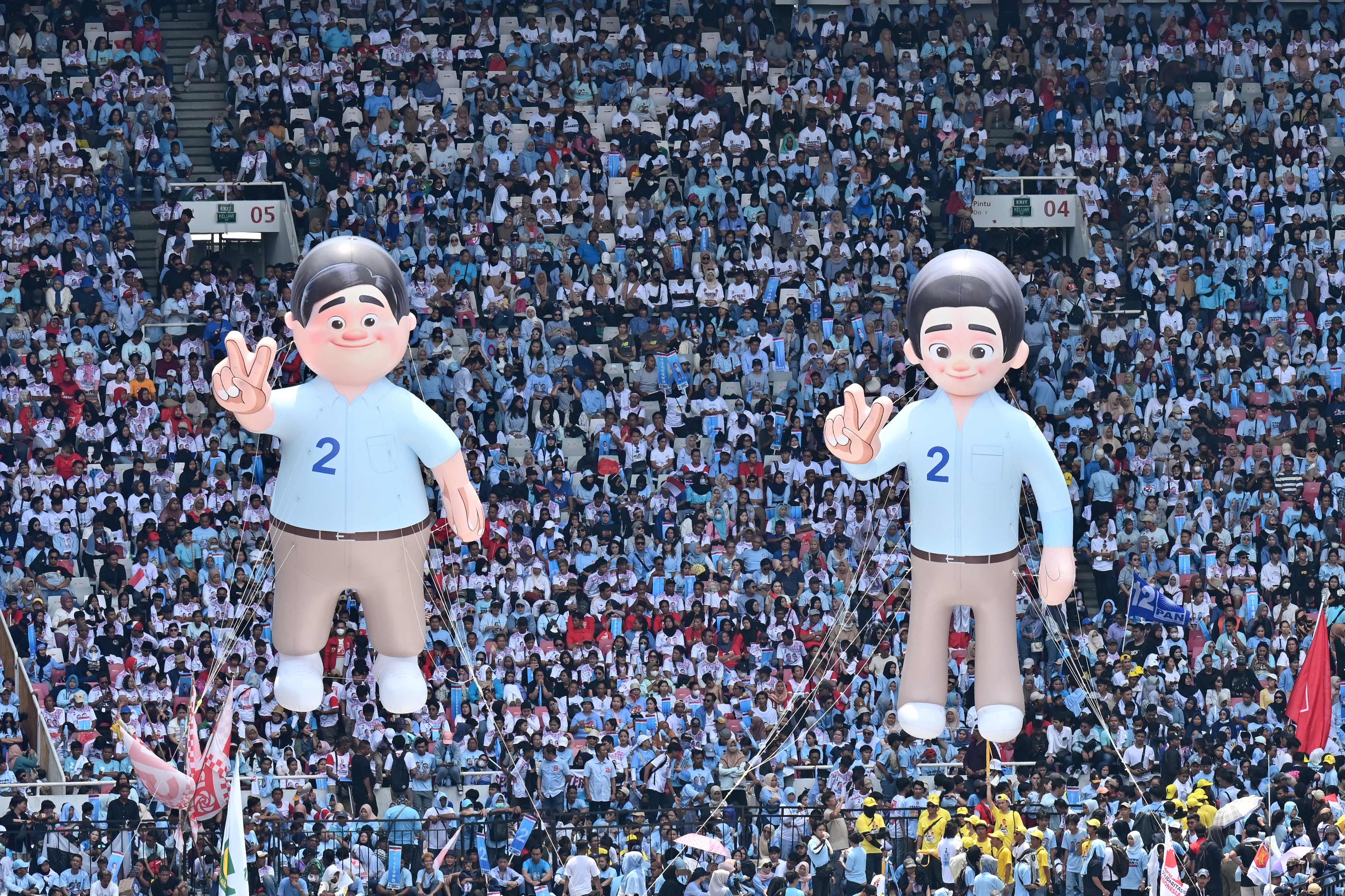 Alat peraga kampanye Prabowo-Gibran