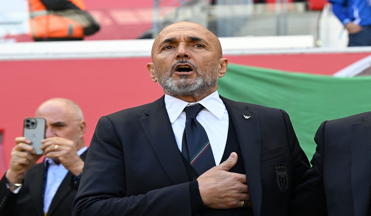 Pelatih timnas Italia Luciano Spalletti