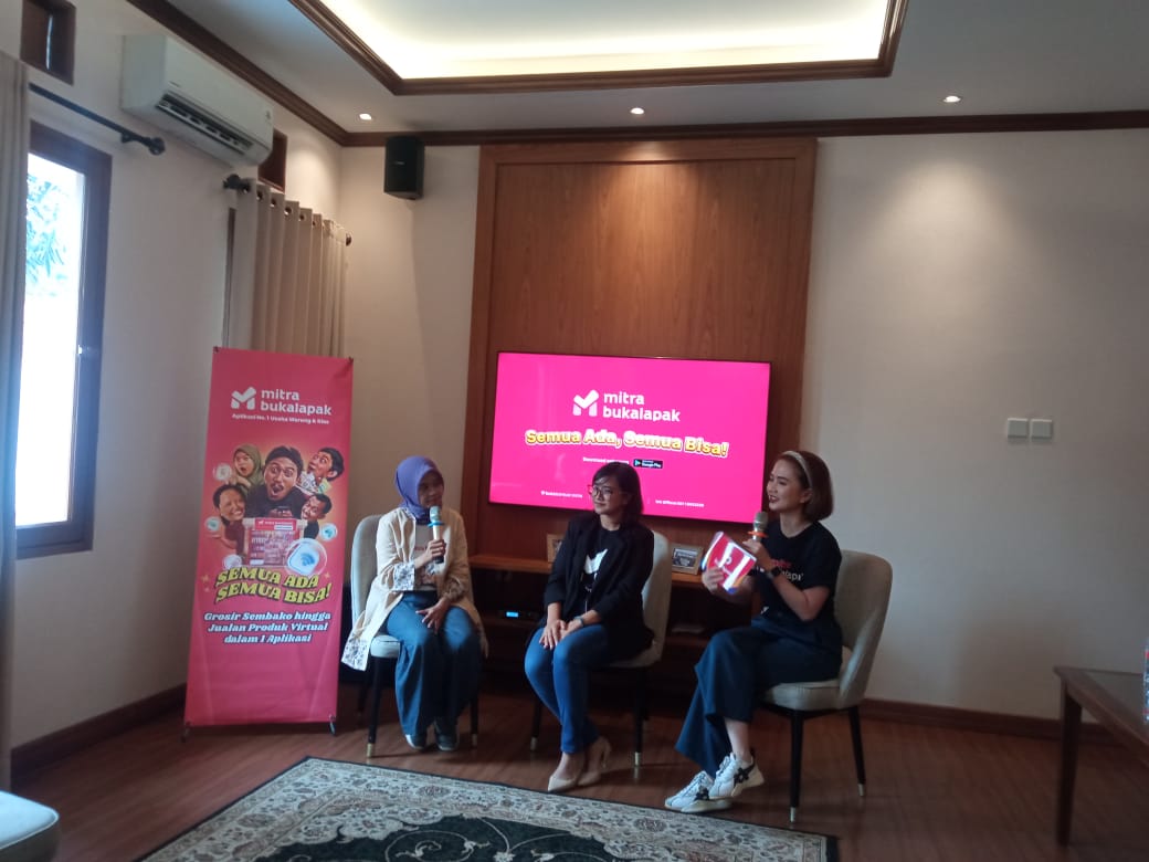 Mitra Bukalapak menggelar Mentorship Program Mitra Bukalapak di Bandung, Kamis (7/3)