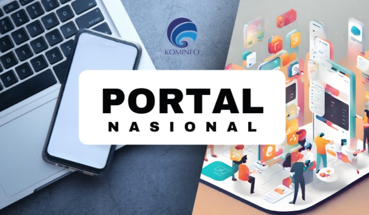 Ilustrasi portal nasional