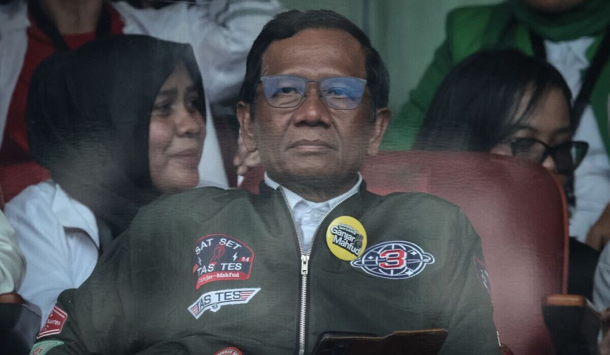 CALON wakil presiden nomor urut 03, Mahfud MD.