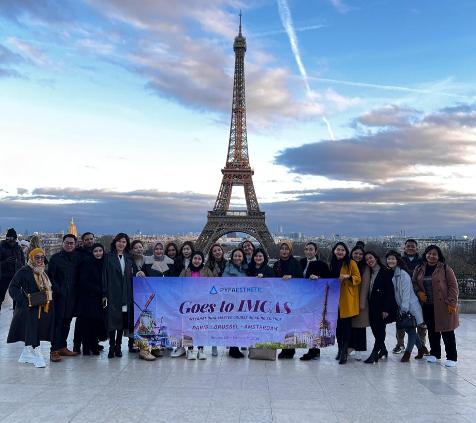 IMCAS World Congress 2024 di Paris, Prancis.