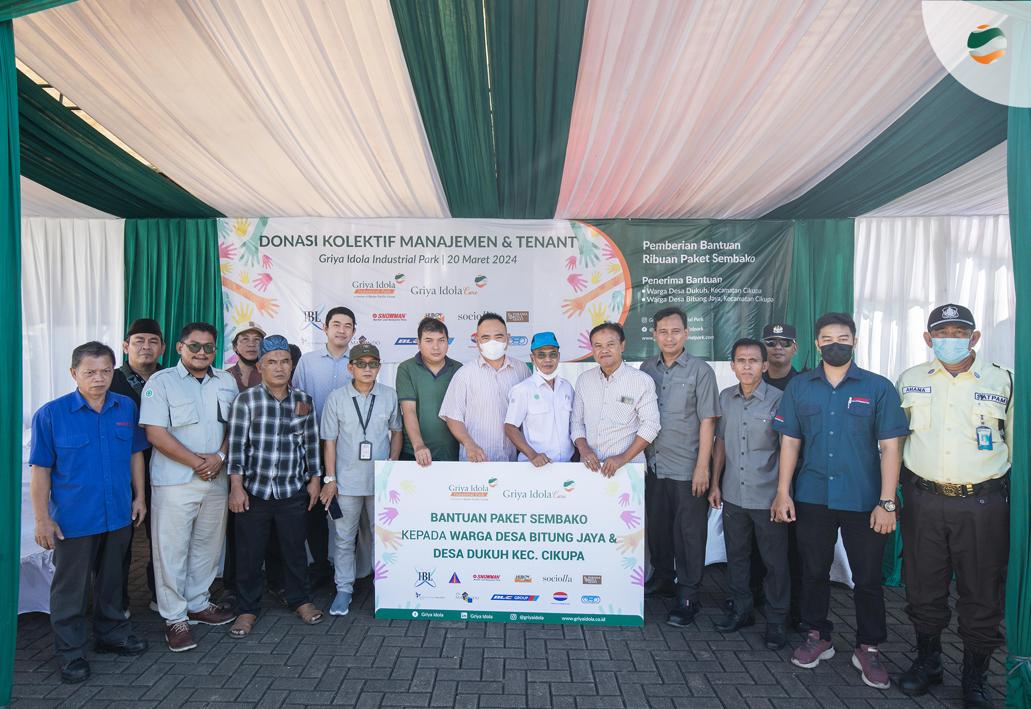 Griya Idola bagikan ribuan paket sembako bagi warga Cikupa