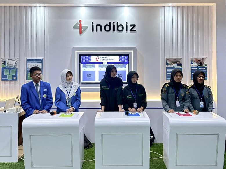 Peserta Cerdas Cermat Indibiz IoT (Internet of Things) Competition 2024.