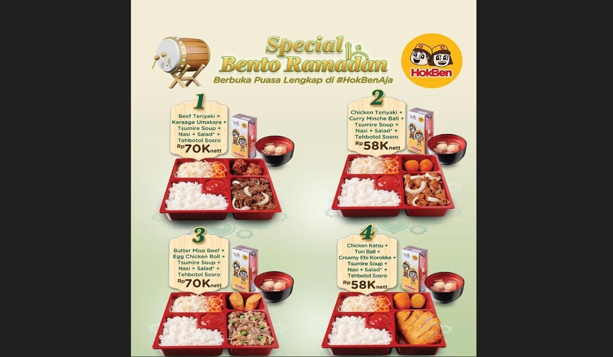Menu Ramadan HokBen