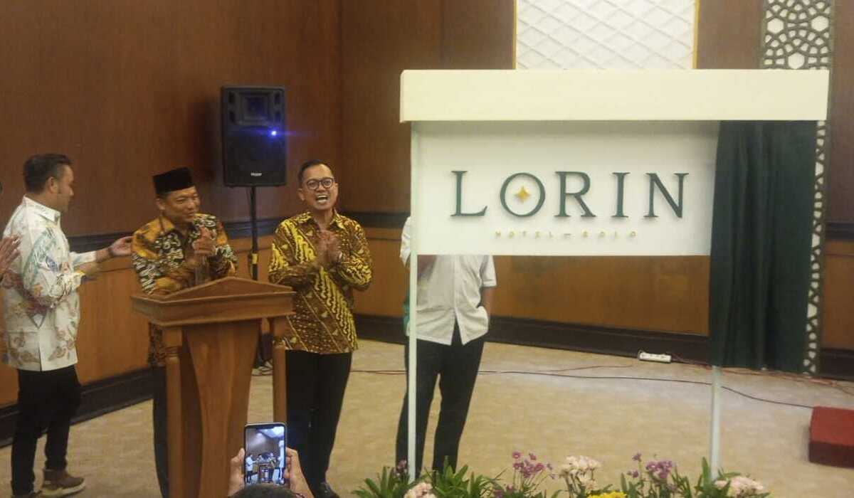 Peluncuran logo baru Lorin Solo Hotel, Jumat, 15 Maret 2024.