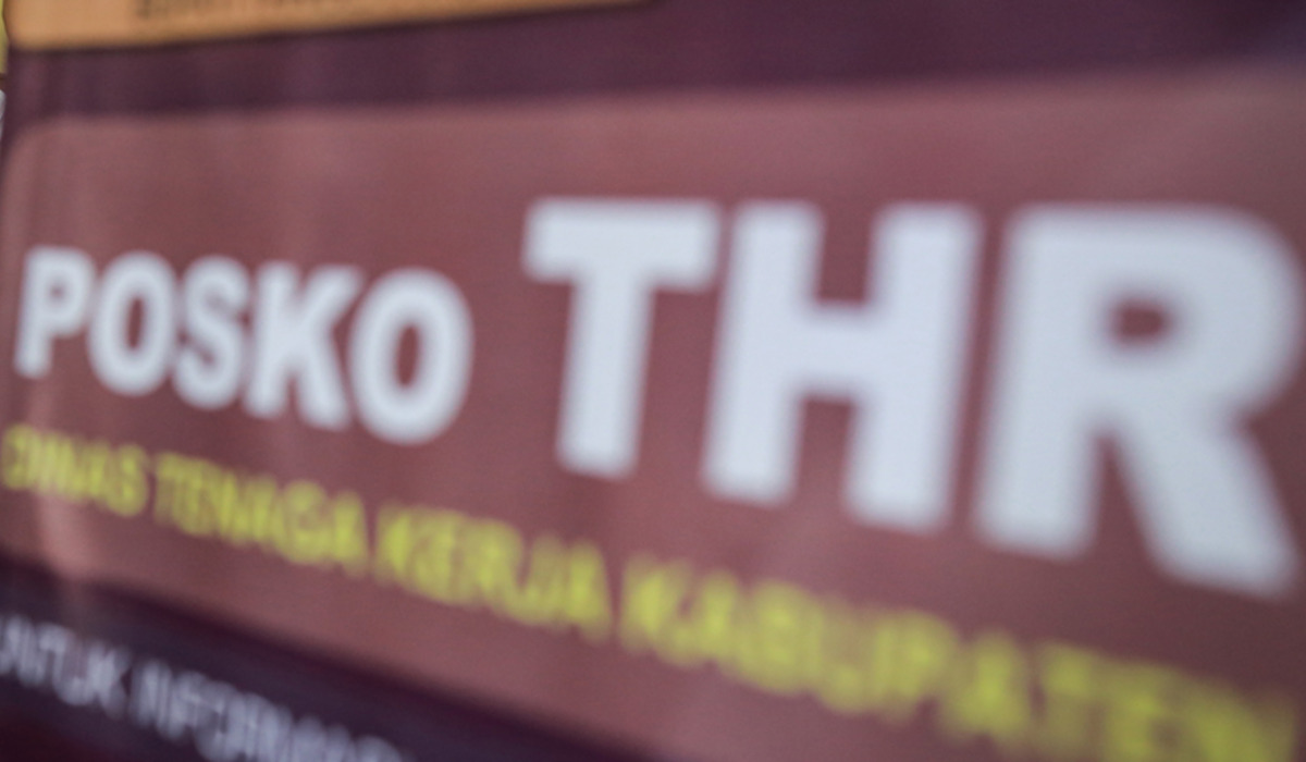 Ilustrasi Posko THR