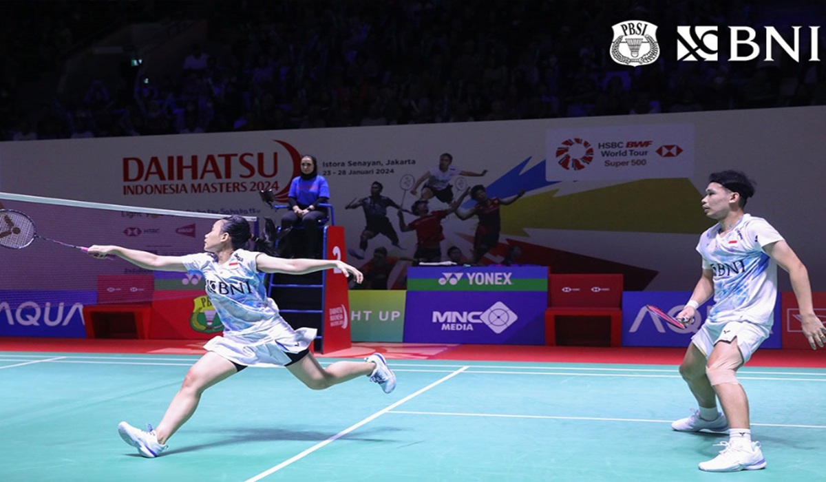 Ganda campuran Indonesia Rinov Rivaldy/Pitha Haningtyas Mentari.