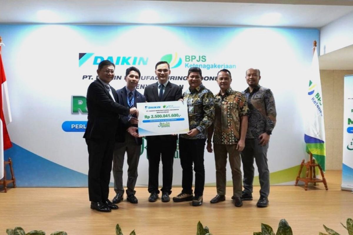 Kerja sama antara Daikin dan BPJS Ketenagakerjaan