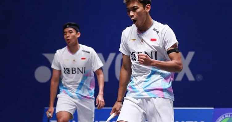 Ganda putra Indonesia Bagas Maulana/Muhammad Shohibul Fikri