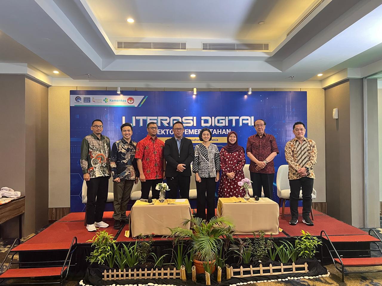 Kegiatan Literasi Digital Sektor Pemerintahan kepada Konsil Tenaga Kesehatan Indonesia