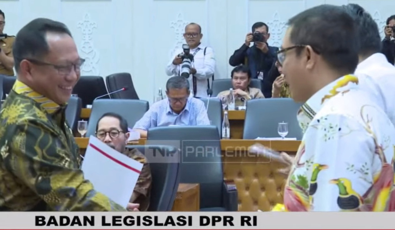 Pembahasan RUU DKJ di DPR RI.