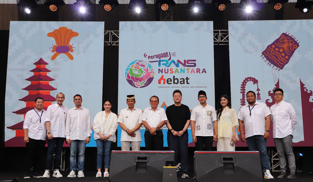 Grand opening pusat kuliner dan UMKM terbesar di BSD City pada Sabtu (30/3) yang bertajuk Perayaan Rans Nusantara Hebat. 