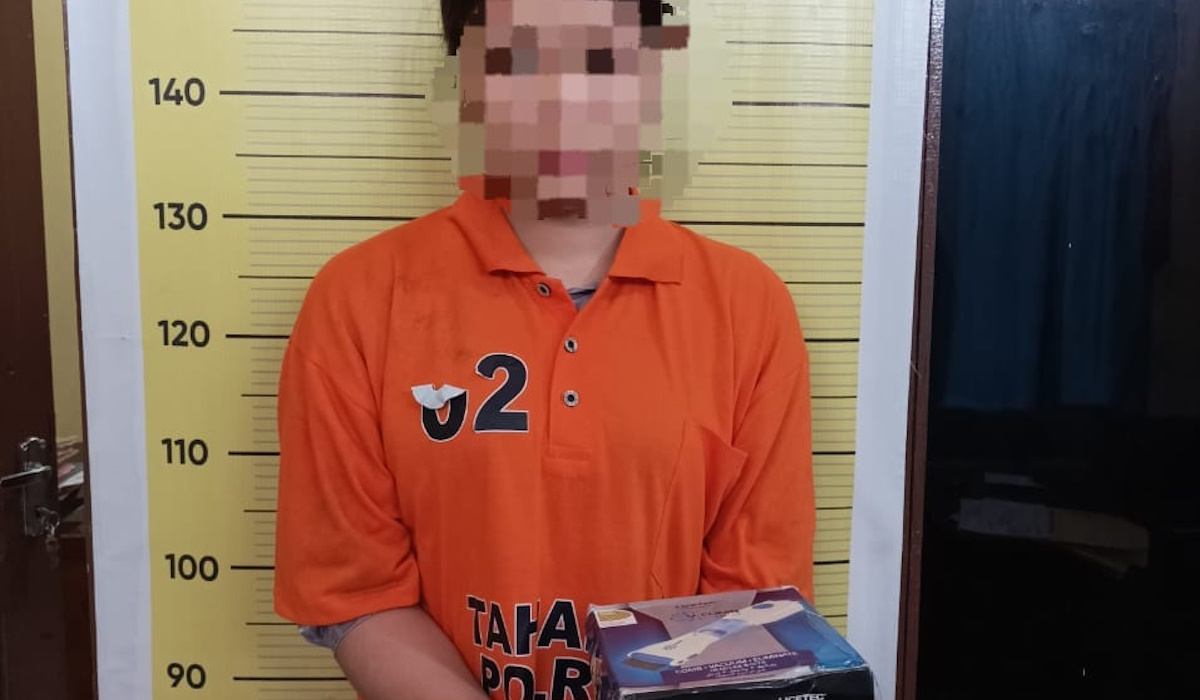 Gadis berusia 20 tahun terduga pengguna narkotika jenis ekstasi dari Kecamatan Siborongborong.