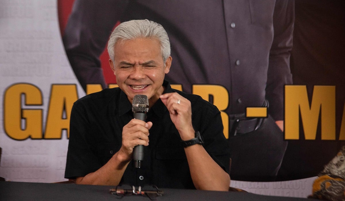 Calon presiden nomor urut 3 Ganjar Pranowo