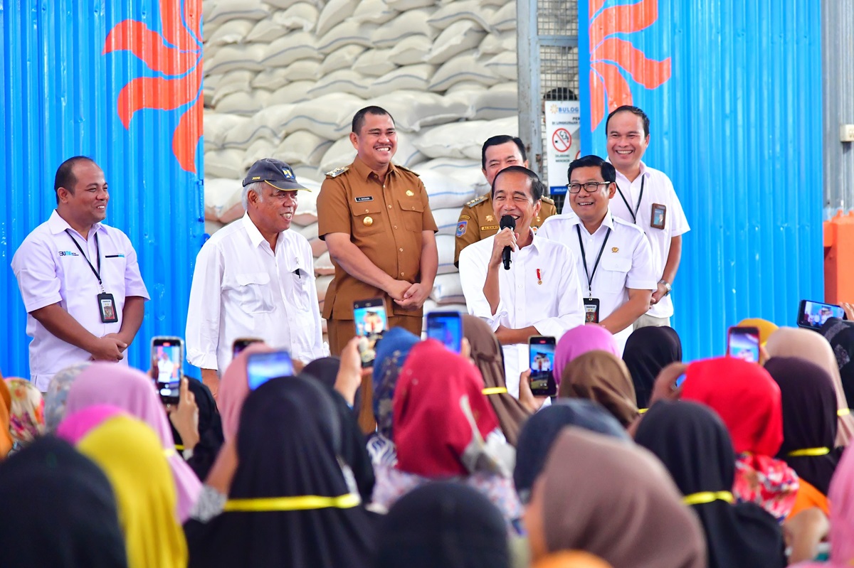 Jokowi Sebut Bantuan Pangan Bisa Lanjut Sampai Desember