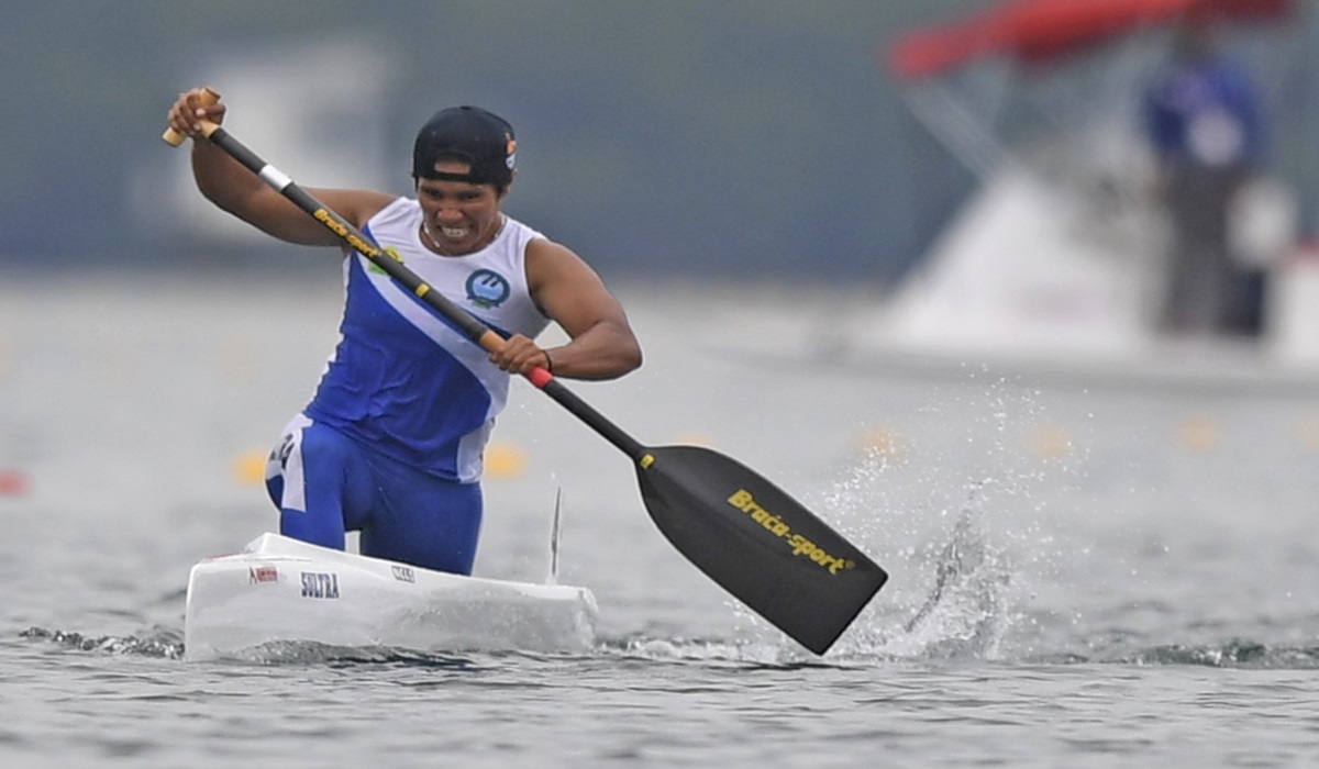 Atlet kano Indonesia Dayumin