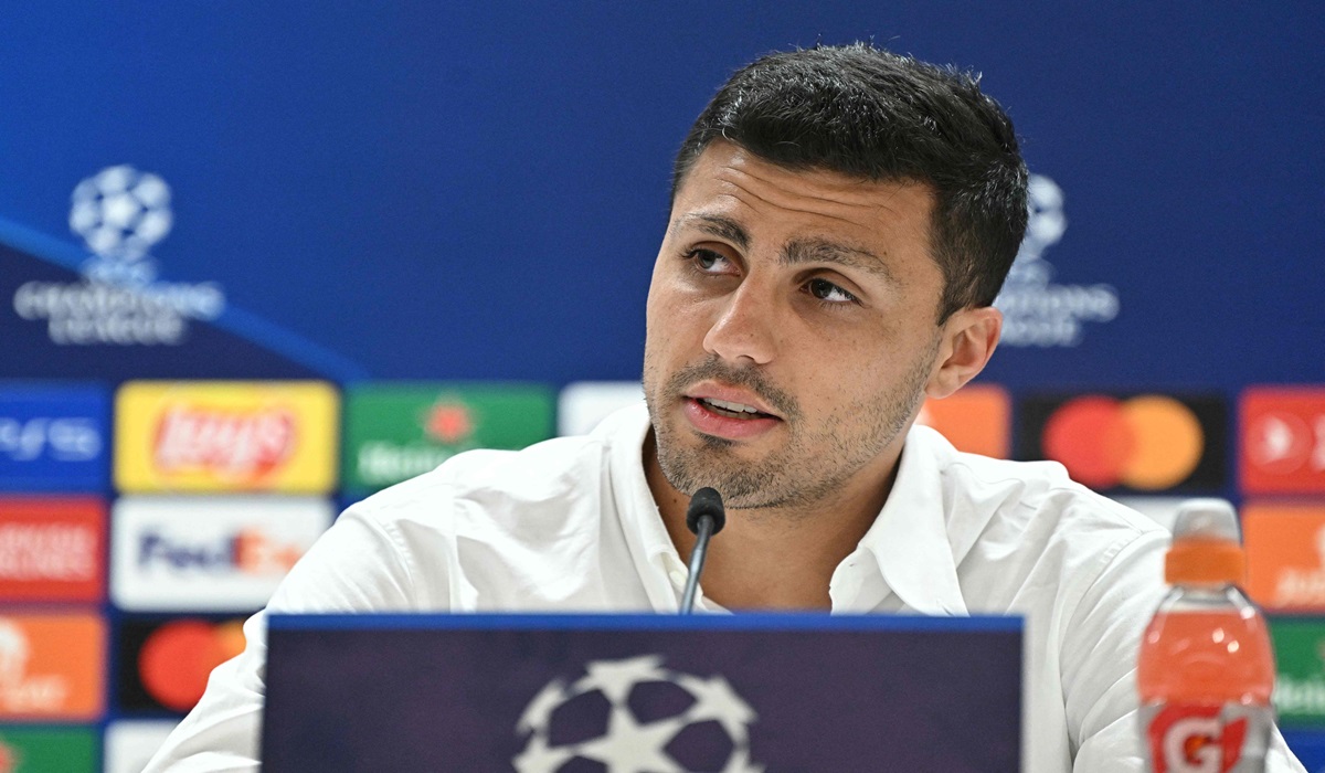 Gelandang Manchester City Rodri