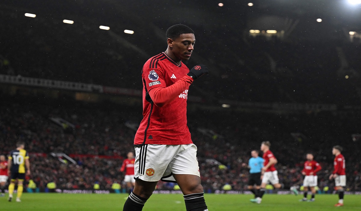 Penyerang Manchester United Anthony Martial