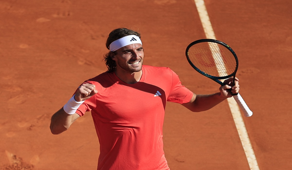 Petenis Yunani Stefanos Tsitsipas
