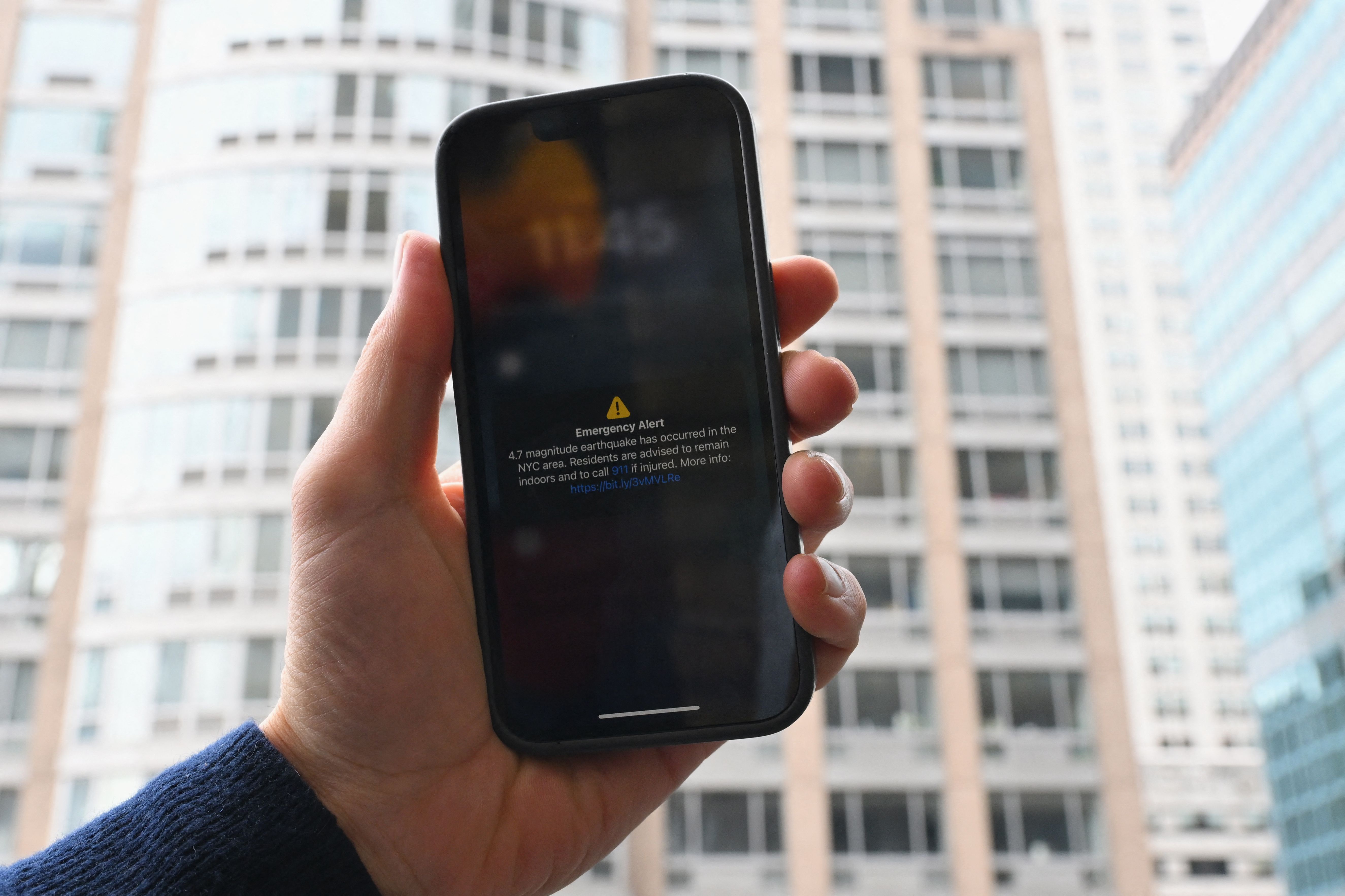 Sistem peringatan gempa New Yorkl