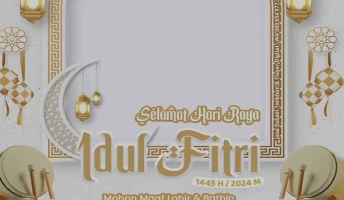 Twibbon Idul fitri 2024