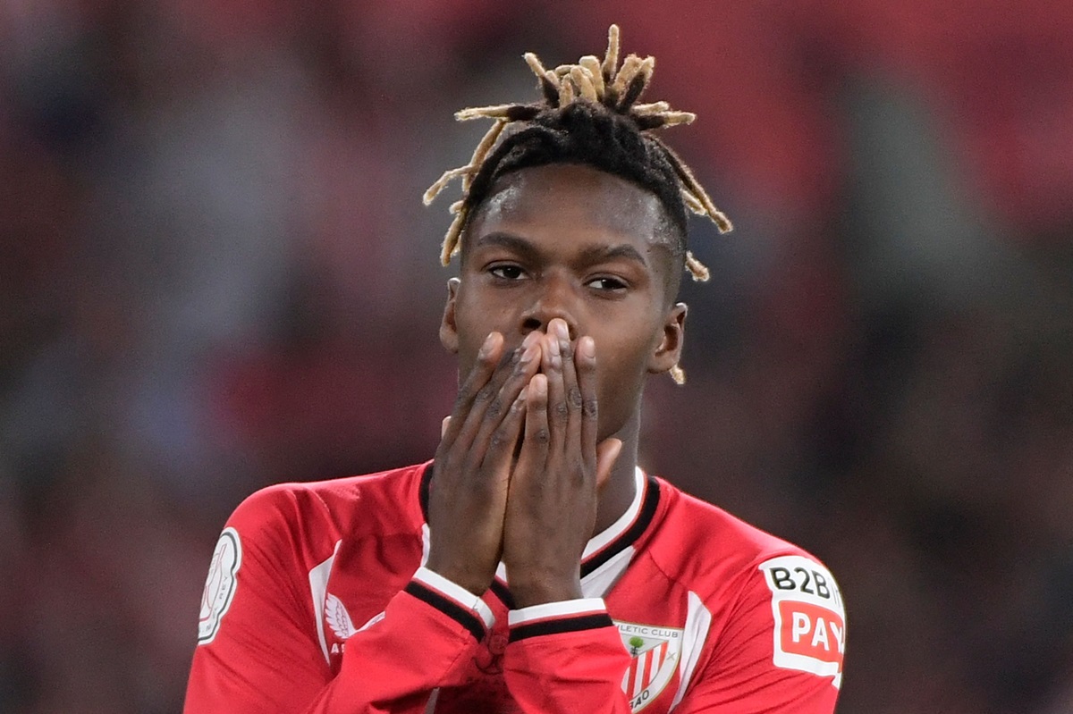 Nico Williams, pemain depan Athletic Bilbao, mengalami pelecehan rasial oleh beberapa penonton.