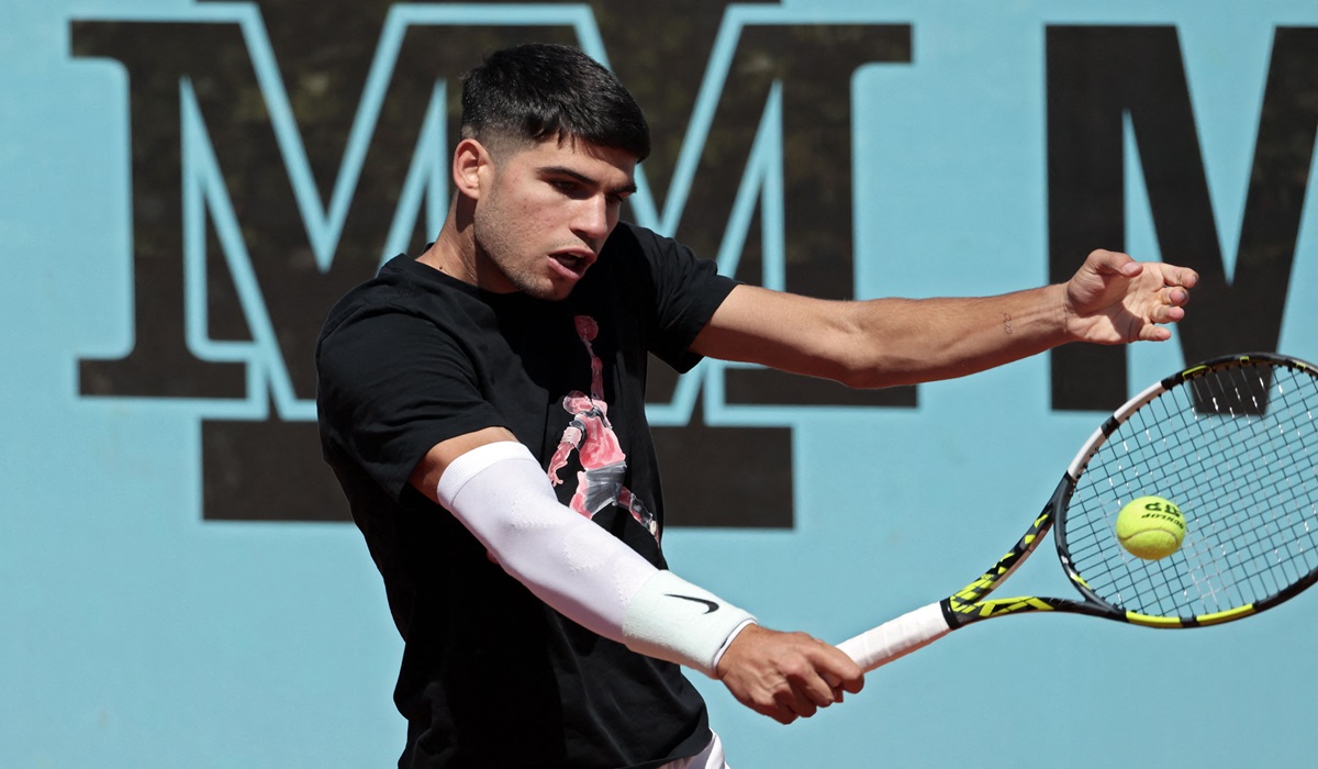 Petenis Spanyol Carlos Alcaraz