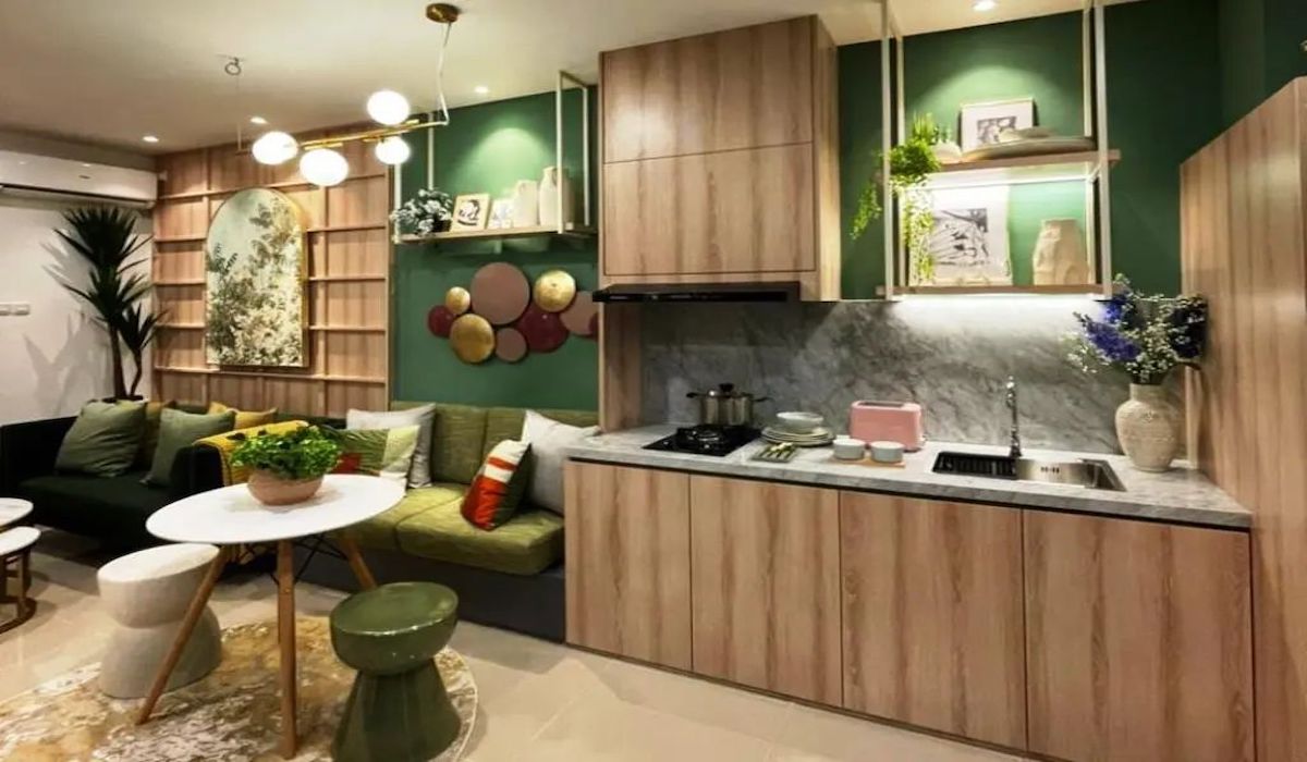 Show unit apartemen The Belton di Perumahan Synthesis Huis, Cijantung, Jakarta Timur