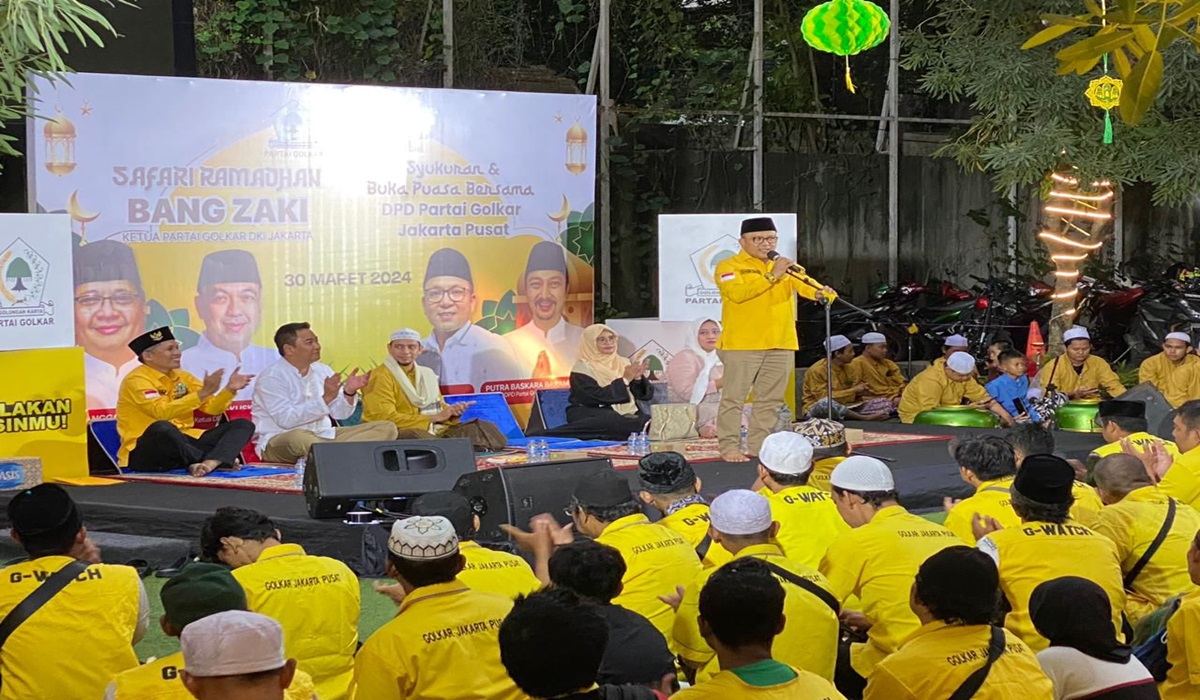 Syukuran di kantor DPD Golkar Provinsi DKI Jakarta