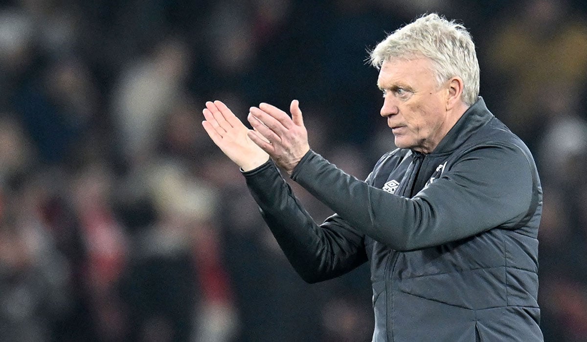 Pelatih West Ham United David Moyes.