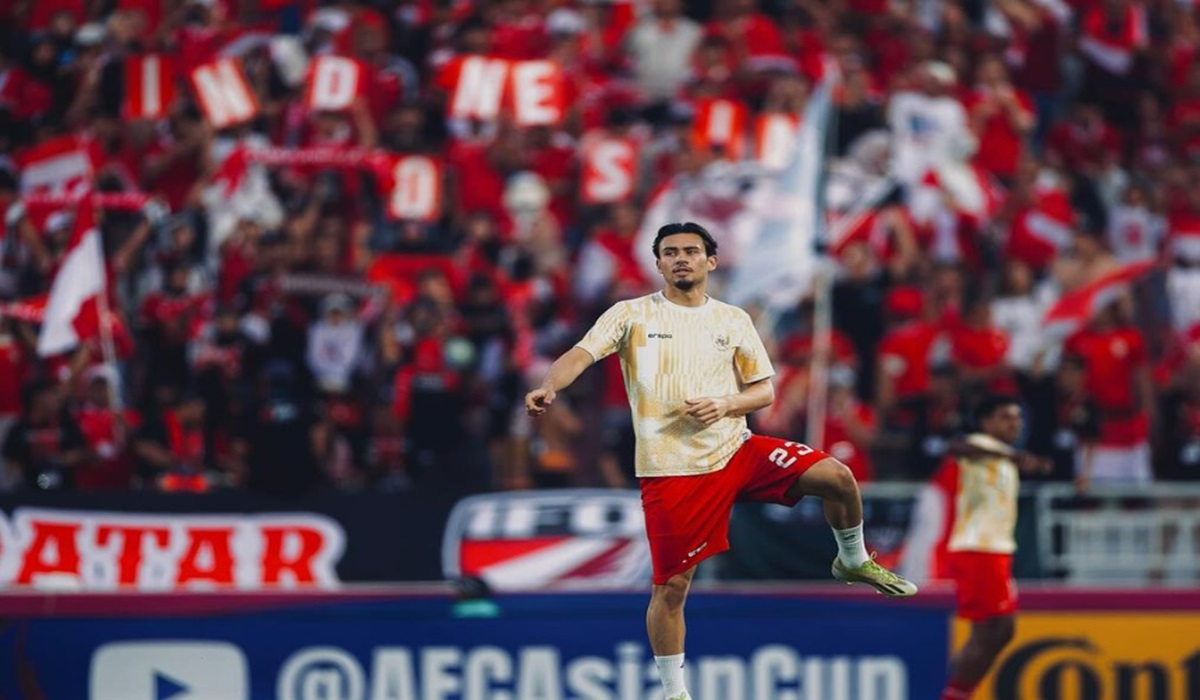 Pemain timnas Indonesia Nathan Tjoe A-On