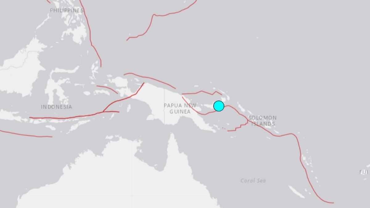 Gempa bumi berkekuatan 6,5 magnitudo melanda utara Papua Nugini pada awal Senin, tanpa ancaman tsunami. 