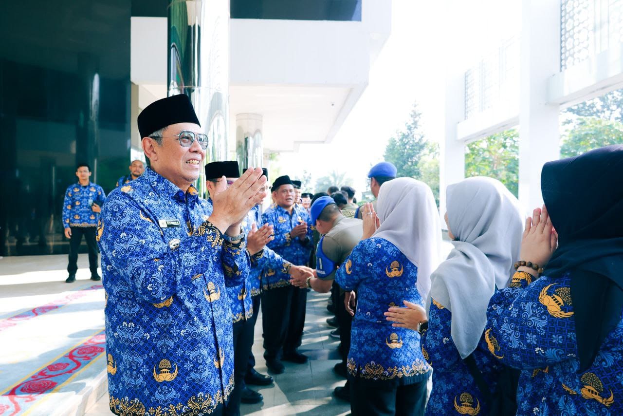 Pemerintah Kota Tangerang Selatan menggelar halal bihalal.