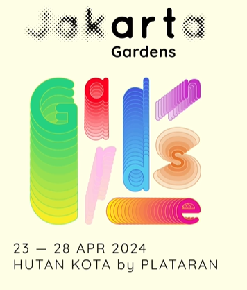 Poster Art Jakarta Gardens