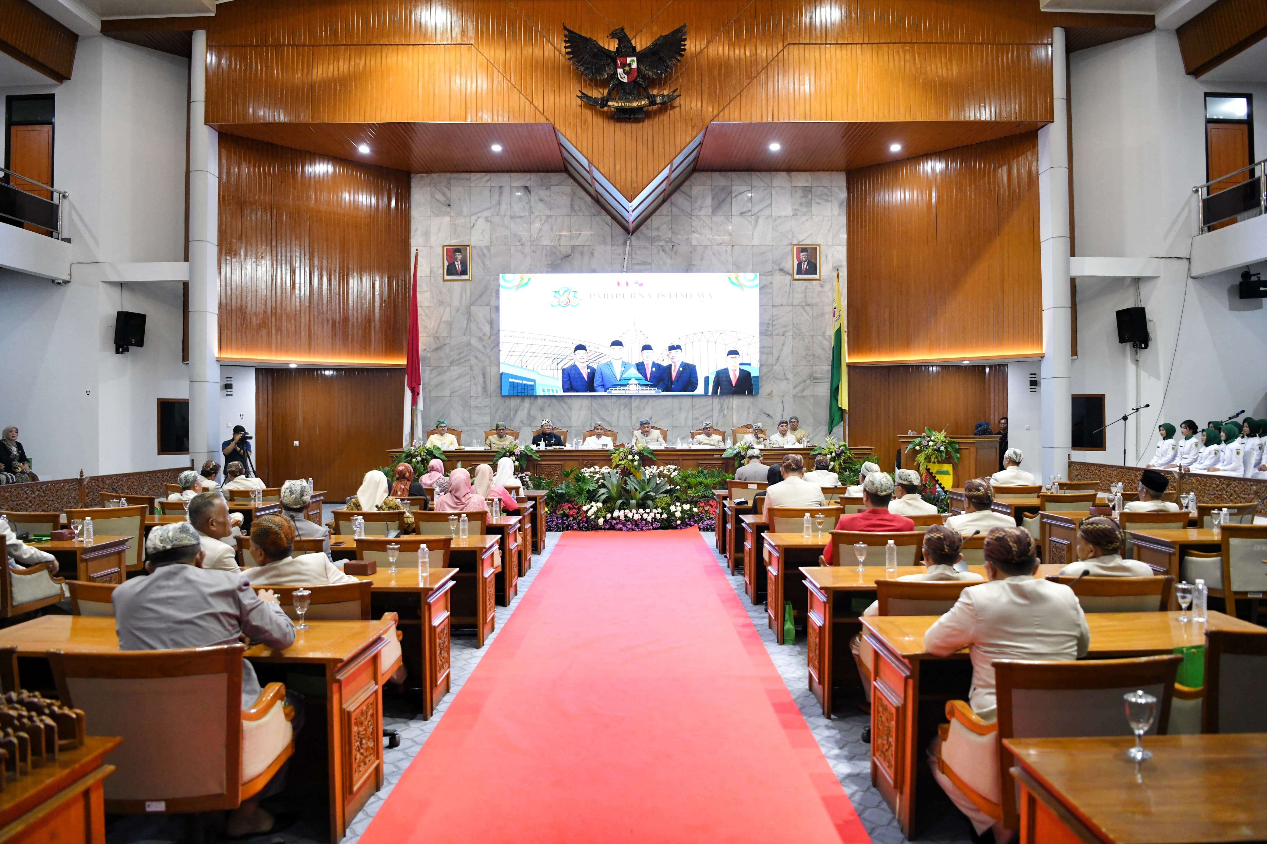 Sidang Paripurna Peringatan Hari Jadi Kabupaten Bandung