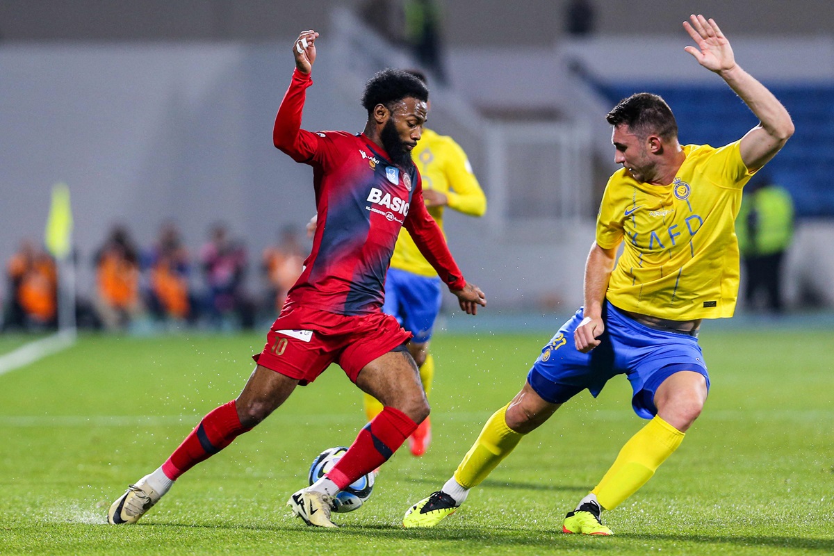 Gol kepala Aymeric Laporte di menit tambahan memberikan kemenangan keempat berturut-turut Al Nassr atas Damac di Liga Arab Saudi. 