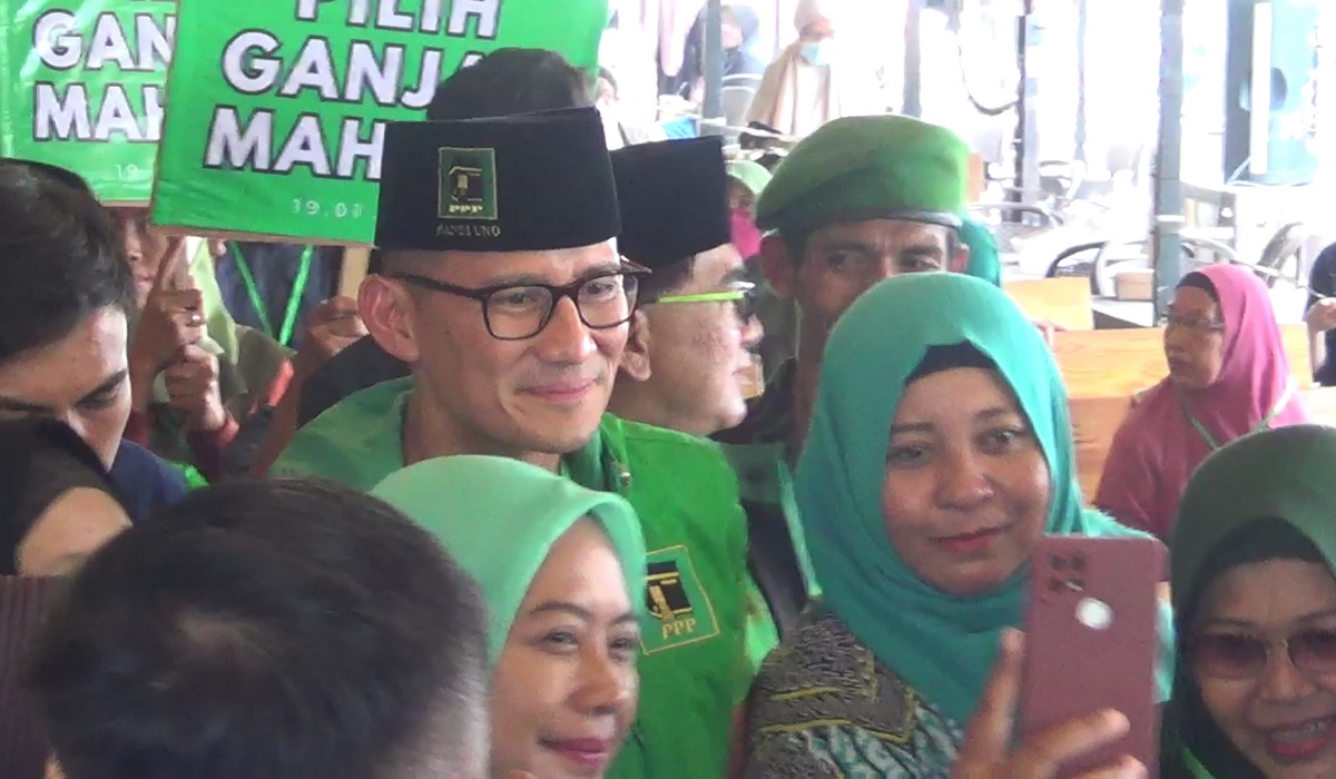 Ketua Badan Pemenangan Pemilu Partai Persatuan Pembangunan (PPP) Sandiaga Uno 