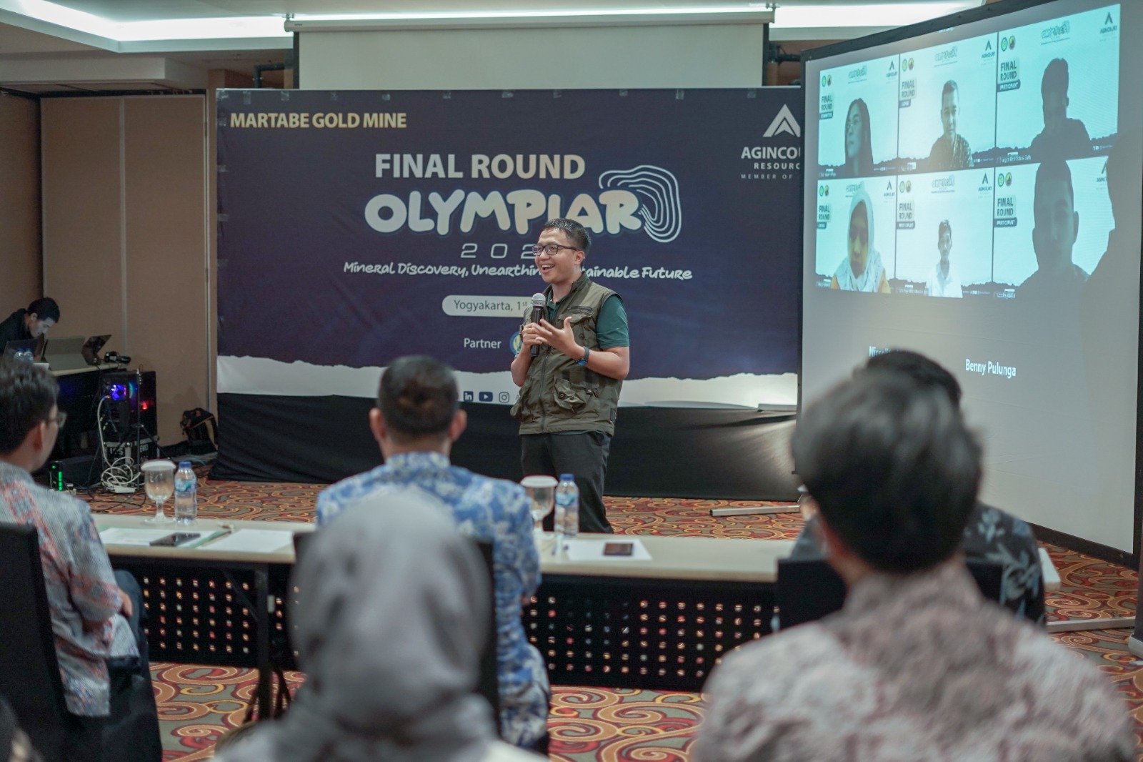 Proses penjurian Olimpiade Agincourt Resources