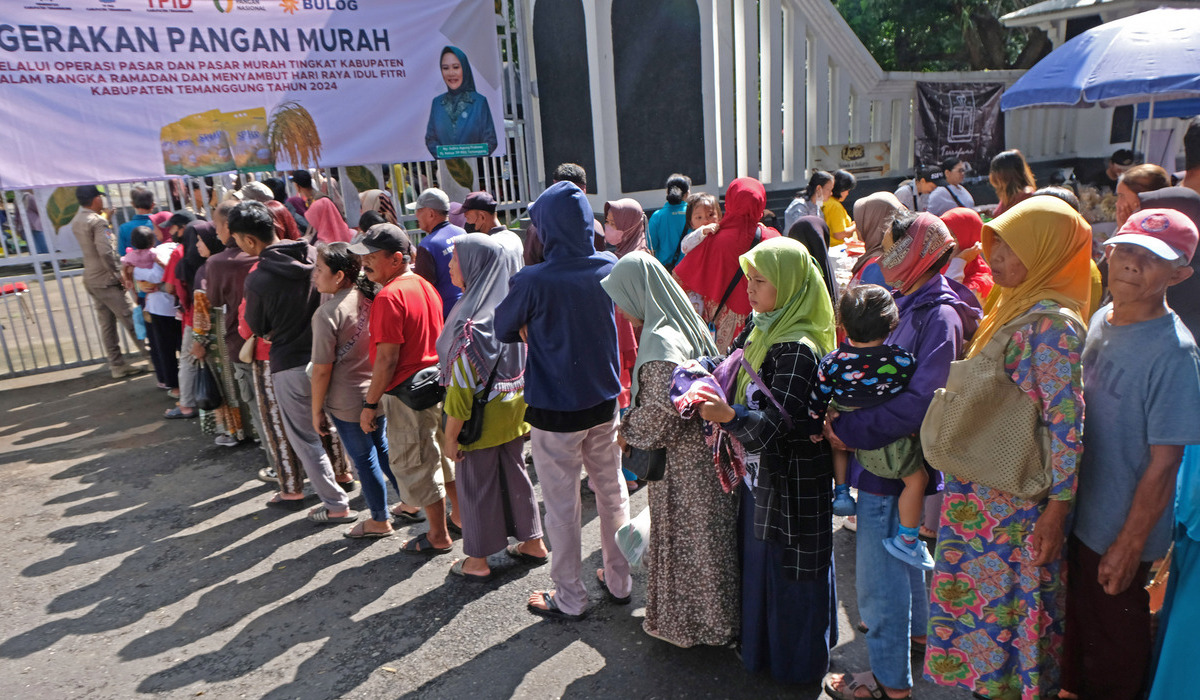 Gerakan Pangan Murah Digencarkan di Temanggung Jelang Idul Fitri