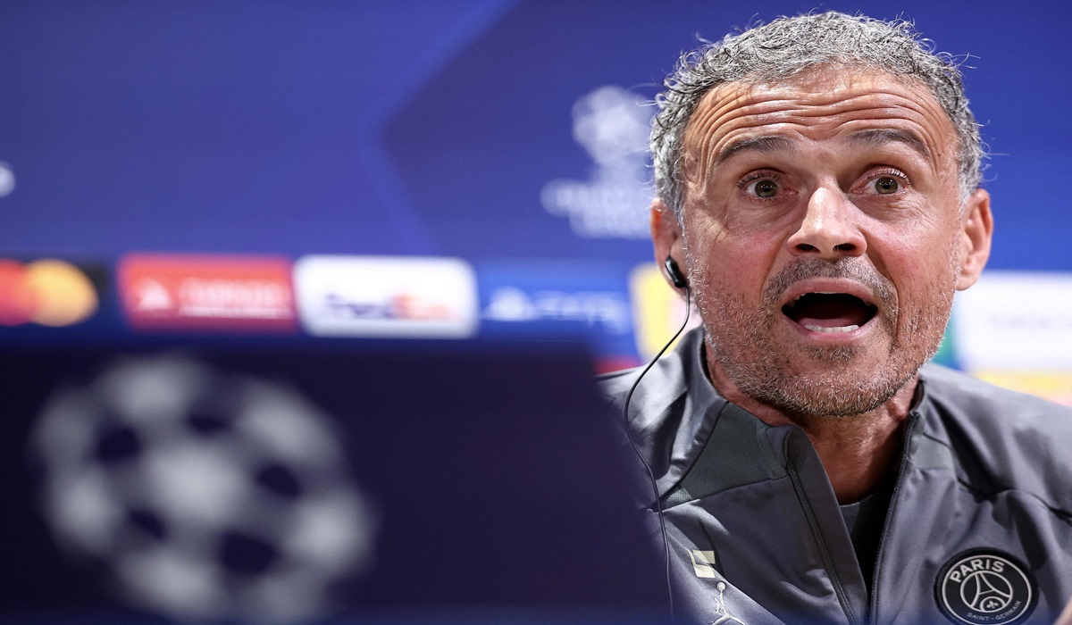 Pelatih PSG Luis Enrique